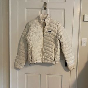 White Patagonia Puffer Jacket